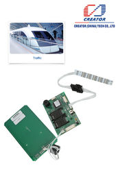 RFID Motorized Hybrid Card Reader With USB Interface , Magnetic IC Card Reader